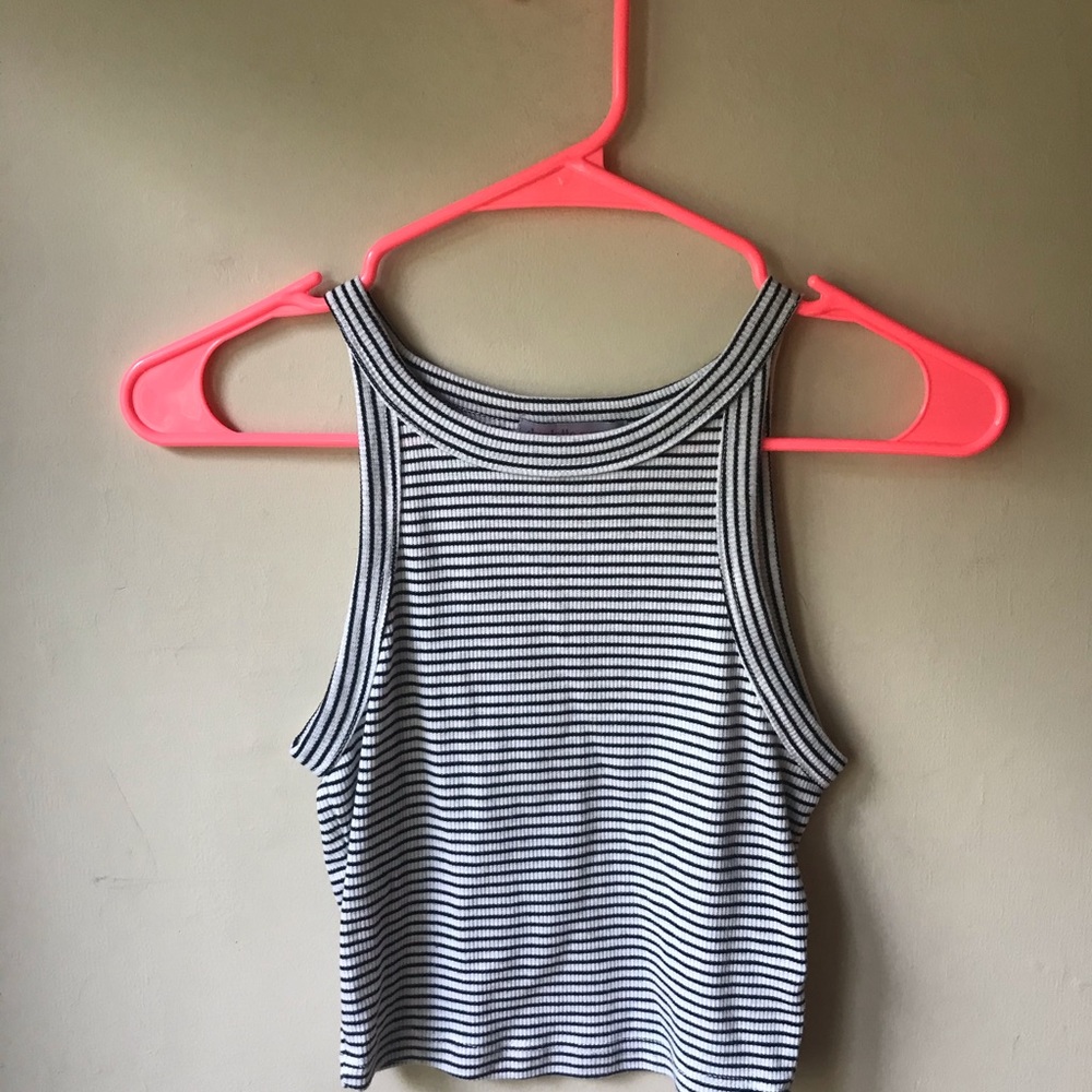 Striped Crop Top